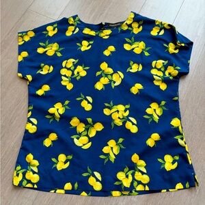 Women’s Small Banana Republic Blouse with Lemons